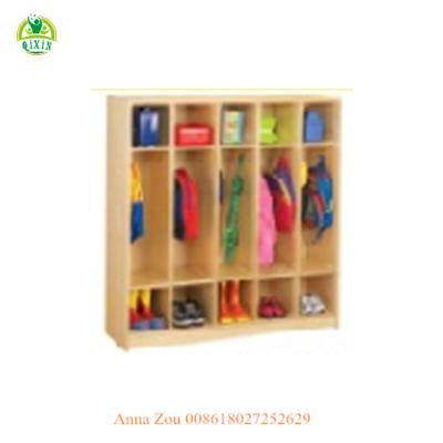 China Modern wood storage shelves/wooden cabinet design/solid wood cabinets foe kids (QX-18206) for sale