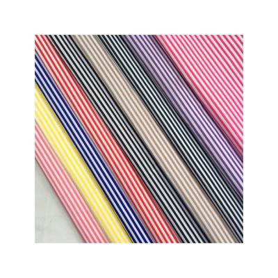 China 2022 Newest Antistatic Most Popular Multicolor Colorful Vertical Striped Cotton Fabric Fabric for sale