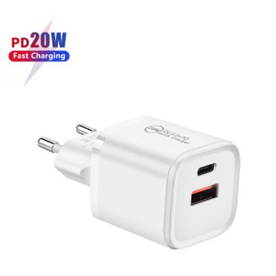 China Mobile Phone Tablet Mini MP3 Plug 18w 20w Charger Mobile Phone Wall Fast Fast USB-c Charger for sale