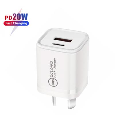 China Mobile Phone Tablet PC MP3 CE FCC USB Wall Charger Charger 30w Palladium USB-c 18w 20w Fast Fast Charger for sale