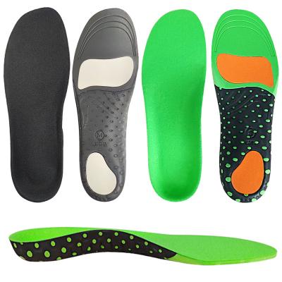 China High Quality Word Sports Support Valgus Arch Heel Cup Insole Eight Foot Correction Insole for sale