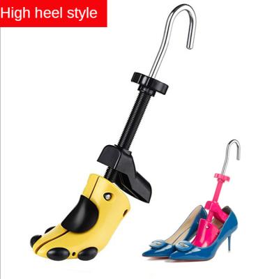 China Plastic Shoe Fixing Spring Shoe Lengthened Adjustable Long Barrel Shoe Support With Grip Boot Support for sale