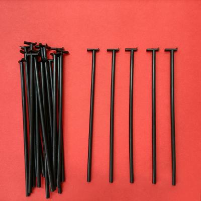 China Hot Selling T-Shaped Eco-Friendly Plastic Shoe Fixing PP Shoe Stick Black Chopsticks Shoe Support for sale