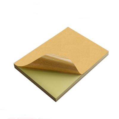 China All Sale A4 Self Adhesive Paper Submarine Glossy Laser Inkjet Printing Sticker Label Paper Factory for sale