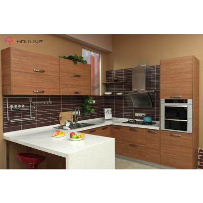 China Cheap Particleboard Melamine Cabinets Kitchen Cupboard Cabinets Scratch Proof And Hard Porcelain for sale