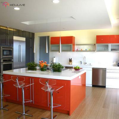 China Modern kitchen of decoration gabinetes/furniture of cocina de guapa for sale