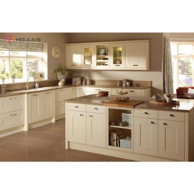 China Durable White Shaker Style Solid Wood Modular Sideboards For Kitchen Wholesale for sale