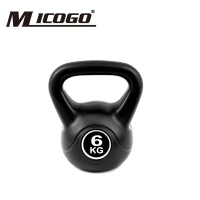 China Solid Custom Gym Fitness Logo Adjustable Plastic Water Weights Liquid-Fillable Cast Iron 6 Kg Kettlebells for sale