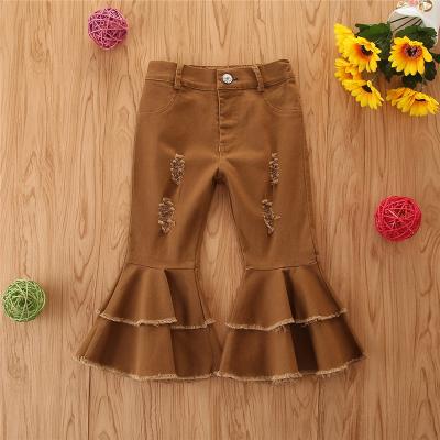 China Hot Selling Toddler Anti-pilling Ripped Girl Sexy Skinny Child Tight Jean Pant for sale