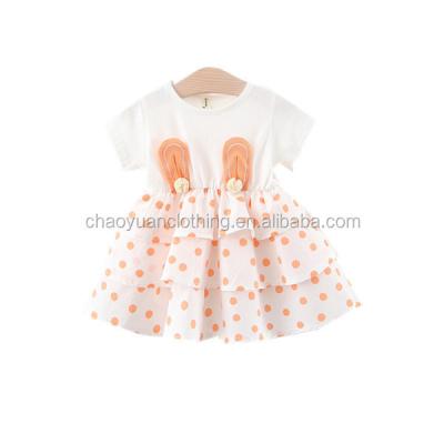 China Wholesale Toddler Girls Dresses Designs Anti-wrinkle Girls Summer Dress Baby Dress Kids Dresses for sale