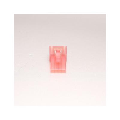 China Power Crimp Pink Widely Used 2.54mm Male Connectors For AMP/TE Telecom Instruments Connectors for sale