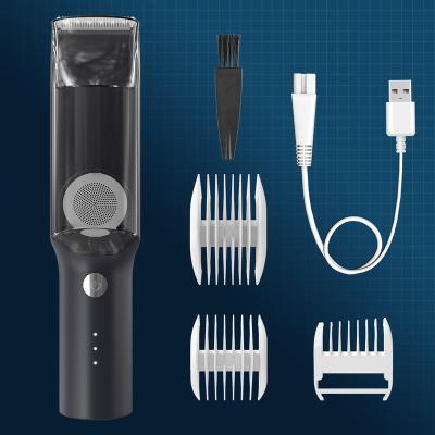 China Hot Selling Powerful Hair Trimmer Dual Motor Design Vacuum Body Grooming Clipper Pubic Kit For Men for sale