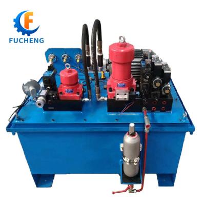 China Stainless Steel Hydraulic Power Pack Unit for Machinery Control 4 Cylinders Included for sale