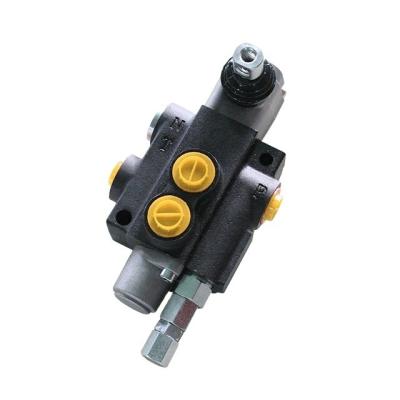 China 40lpm 6 Banks Joystick Hydraulic Monoblock Control Valves for Front Loader and Tractor Fucheng for sale