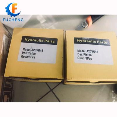 China Mini-graafmachine Hydraulisch Power Pack Rexroth A20VG45 Onderdelen voor optimale prestaties Te koop