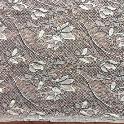 China High Quality Viable Stretch Two Tone Black And White Lace Fabric For Blouse for sale