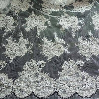 China Sustainable French Dress Lace Fabric Wedding With Heavy Tying 2016 for sale