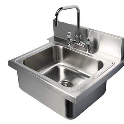 China Aluminum ISO9001 Customized Stainless Steel Multi-station Handwashing Sink Kitchen Dormitory Cafeteria Sheet Metal Processing for sale