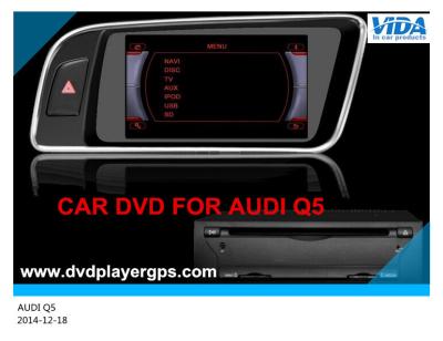 Chine lecteur DVD androïde de voiture de généralistes de dvd de voiture d'écran tactile de 7inch HD pour la main droite 2008-2013 d'Audi Q5 à vendre