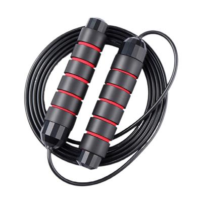 China Durable High Quality Gym Sport Adjustable Speed ​​Cardio Fitness Workout Weighted Jump Rope for sale