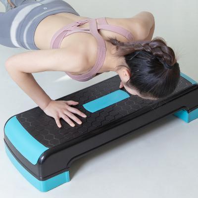 China 2022 Bodybuilding Equipment Fitness Adjustable Step Workout 3 Levels Gym Aerobic Platform for sale