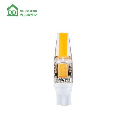 China Dimmable Car Light Car Light T10 Lamp COB 2W 200 Lumens AC/DC12V Warning White LED T10 Bulb for sale