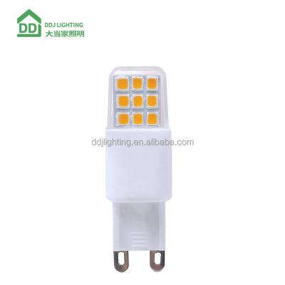 China Dimmable Lighting G9 LED SMD2835 250 Lumens 2W AC/DC12V G9 LED Bulb Indoor Lighting for sale