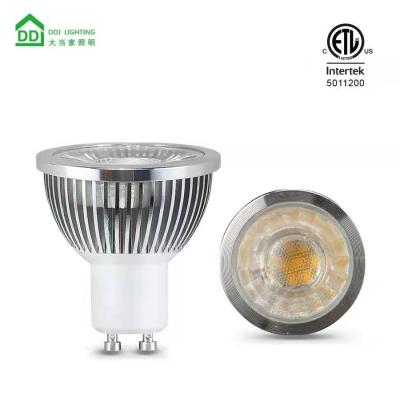 China Replacement 5W Halogen INDOOR LIGHTING COB LED 50/60W 500 Lumen AC 120V 230V GU5.3 GU10 LED Spot Light Bulbs for sale