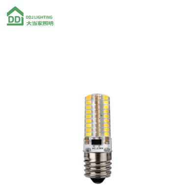 China E14 LED Silicon 28335SMD 3W 350 Lumens 12 24VDC LED E14 Indoor Light Bulb for sale