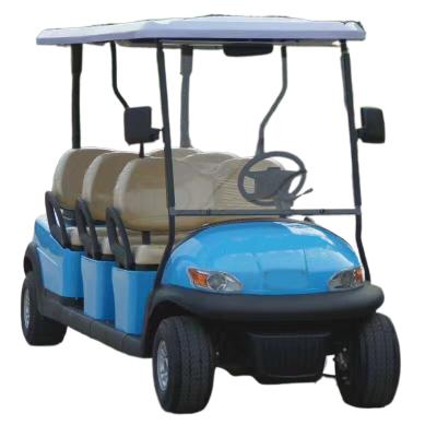 China New Lightweight Electric Mini Golf Cart 18*8.5-8 Electric Golf Cart China Factory 6 Seats for sale