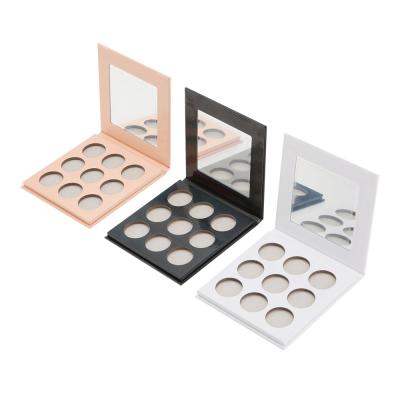 China Custom LOGO Private Label Cosmetics DIY Makeup Eyeshadow Palette Kit Wholesale 26mm Single Eyeshadow Waterproof for sale