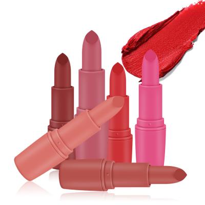 China Waterproof Miss Rose mini matte lipstick lipstick tube private label makeup pink gold red rose seller for sale