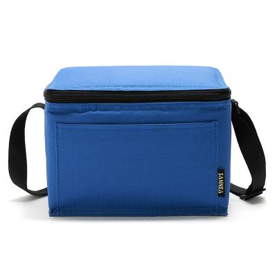 China Convenient Multiple Color Cooler Lunch Box For Women Men Beverage Ice Cooler Bag Large Capacity Cooler Bag With Strap for sale