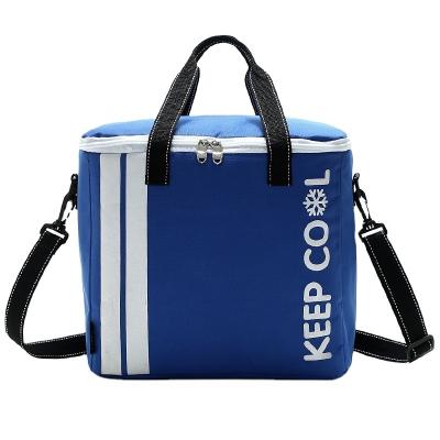 China 19L Picnic Lunch Box Vehicle Insulation Thermal Ice Pack Large Size Thermal Cooler Bag Leak Proof Bag Food Drinks Wine Insulated Cool Bag for sale