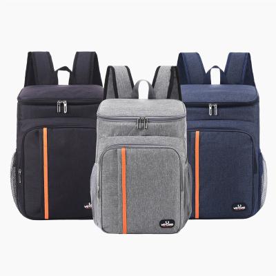 China Wholesale Waterproof Fashionable Thermal Multi-compartment Portable Cooler Bag Backpack Delivery Bag For Picnic for sale