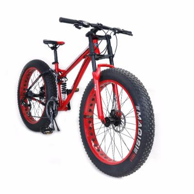 China 2021 canton china fat bike fat tire mountain bike full suspension fat cycle snow mountain bike fat tire bicycle for sale