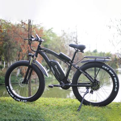 China Aluminum Alloy SHENGMILO Full Suspension 48v 1000w Fat Tire E Bike Adult Two Wheels Bicicleta Electrica Dirt Bike Electric Moped Bicycle for sale