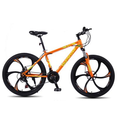 China Aluminum alloy factory supply 26 inch 21/24/27 double speed disc brake mountain bike bicycle Customized wholesale cheapHigh quality 21 speed for sale