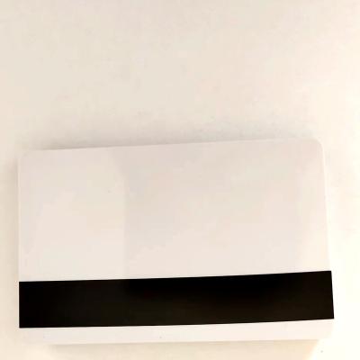 China PVC Blank Plastic Magnetic Stripe Card Waterproof / Waterproof Stripe Card for sale