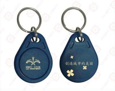 China Waterproof/Waterproof Customized Craft and Size D81 RFID Ring Fob with ISO14443A protocal NFC Key Chain Tag for sale