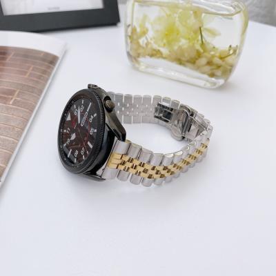 China Fashion Stainless Steel Strap Hot Selling Watch Band For Samsung Galaxy Watch 3/4 1/2 20mm 22mm Active Watch Band for sale