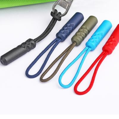 China Other Fancy Rubber Plastic Zipper Puller For Garment for sale