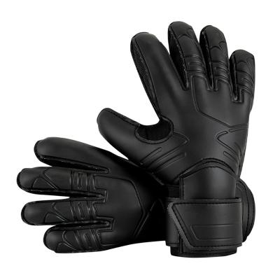 China Finger ProtectionÂ   Latest Youth Men Women Thick Latex Soccer Goalkeeper Gloves Soccer Goalkeeper Gloves With Finger Protection for sale