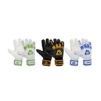 China Finger ProtectionÂ   OEM Custom Protective Professional Latex Goalkeeper Gloves Football Soccer Goalkeeper Gloves for sale