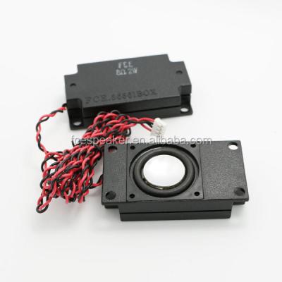 China 3636 PORTABLE 8ohm 2w mini box speaker for multimedia speaker system FCE brand for sale