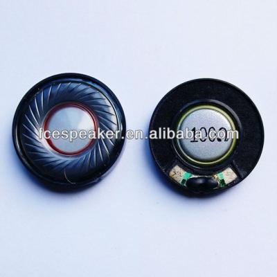 China Custom Cheap 30mm 100 Ohm 0.03W Mylar 30mm Phonic Speaker for sale