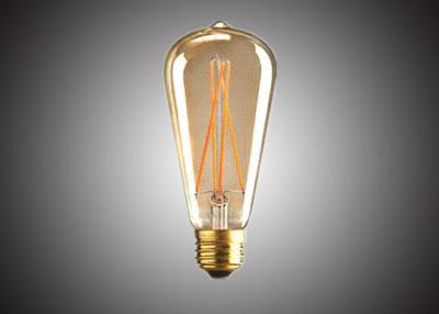 China AC90-240v 2 Watt 2200k 6500k Filament Light Bulbs ST64 E26 E27 B22 80lm / W for sale