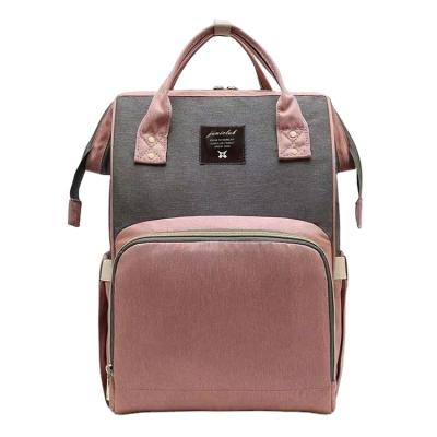 China Juni New Style Wholesale Multifunctional Waterproof Diaper Bag Mommy Bag Waterproof Colorful Women Backpack for sale