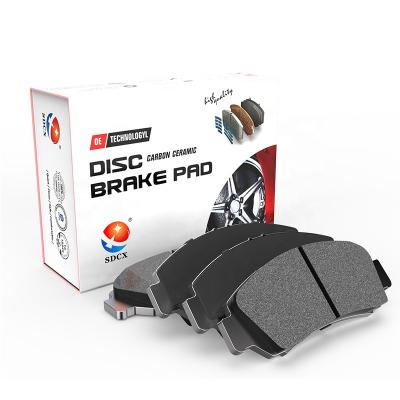 China High Quality Automotive Brake System SDCX D1804-9036 Rear Axle Ceramic Brake Pad For CHANGAN CHANA EADO 2012 2013 for sale