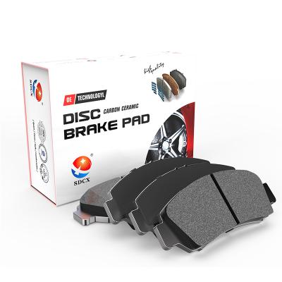 China SDCX Premium Ceramic Brake Pad GDB7950/F1010371506/F1010371510 For CHANGAN ALSVIN/EULOVE for sale